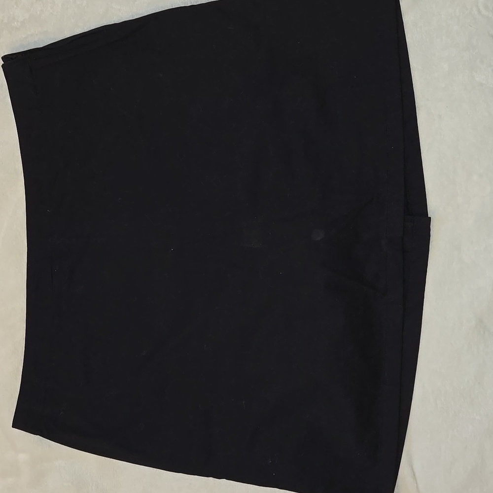 Lands' End Women's Black Golf Skort